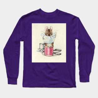 The Tailor of Gloucester - Frontispiece - Beatrix Potter Long Sleeve T-Shirt